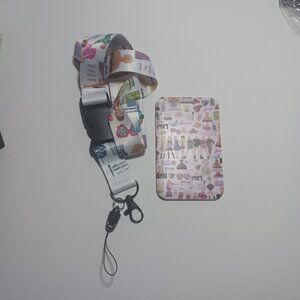 Taylor Swift Themed Lanyard Key chain Name Tag